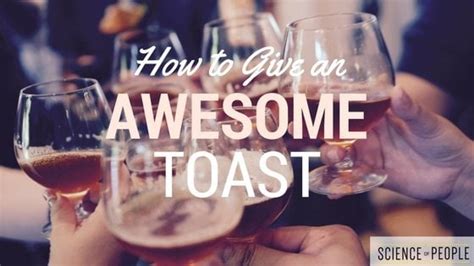 How do you toast in America?